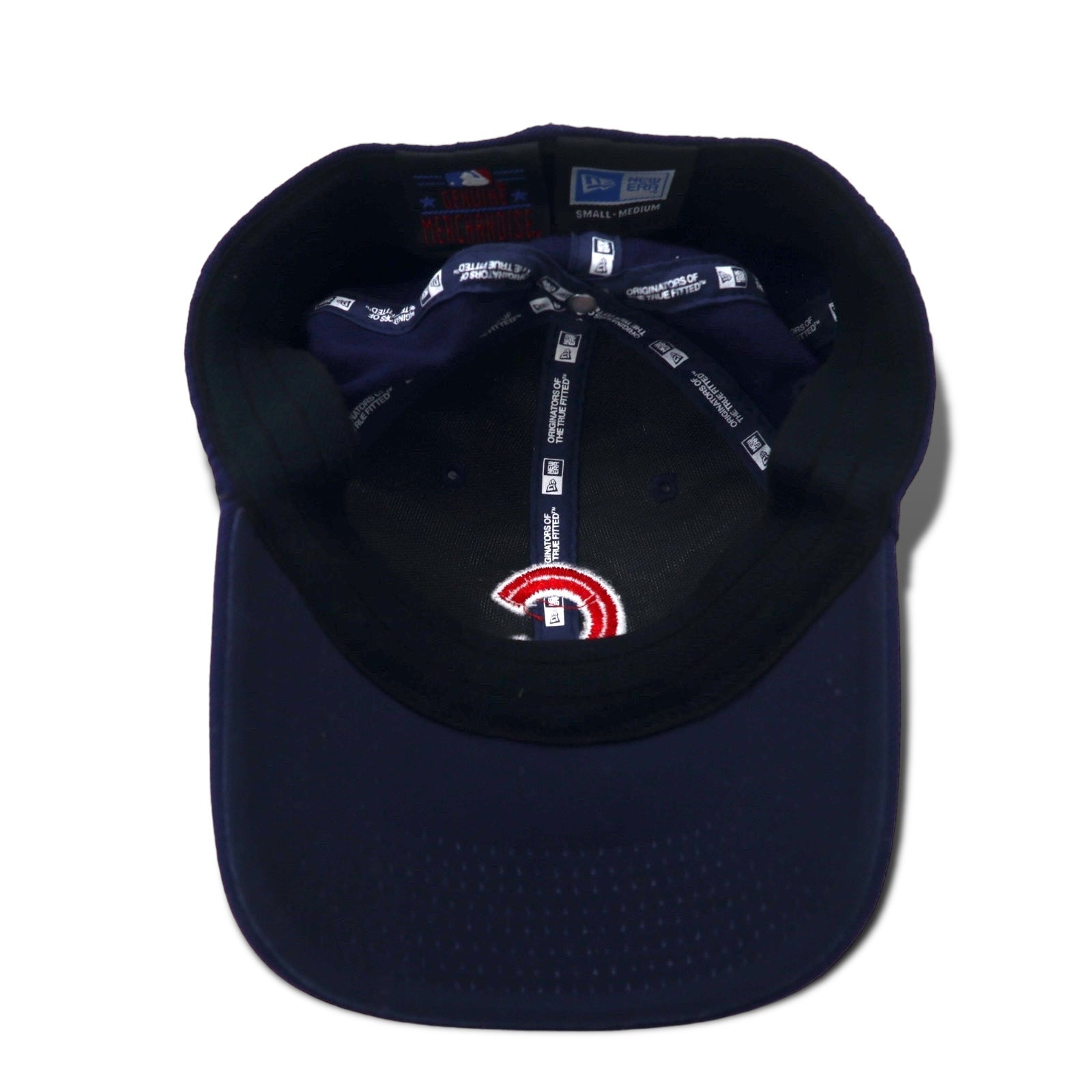 Cappellino da baseball NEW ERA S/M, colore blu marino, in lana, MLB CUBS