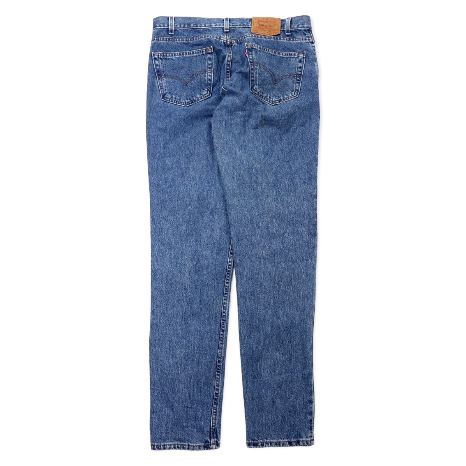 Levi's USA 00s Jeans slim fit tapered 36 blu cotone SLIM FIT 00512-4891