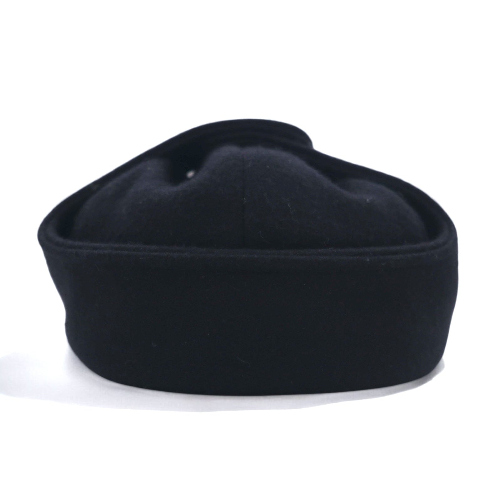 override Berretto da caccia con paraorecchie, 59 cm, nero, in lana, con risvolti per le orecchie, fodera a quadri scozzesi 888790650