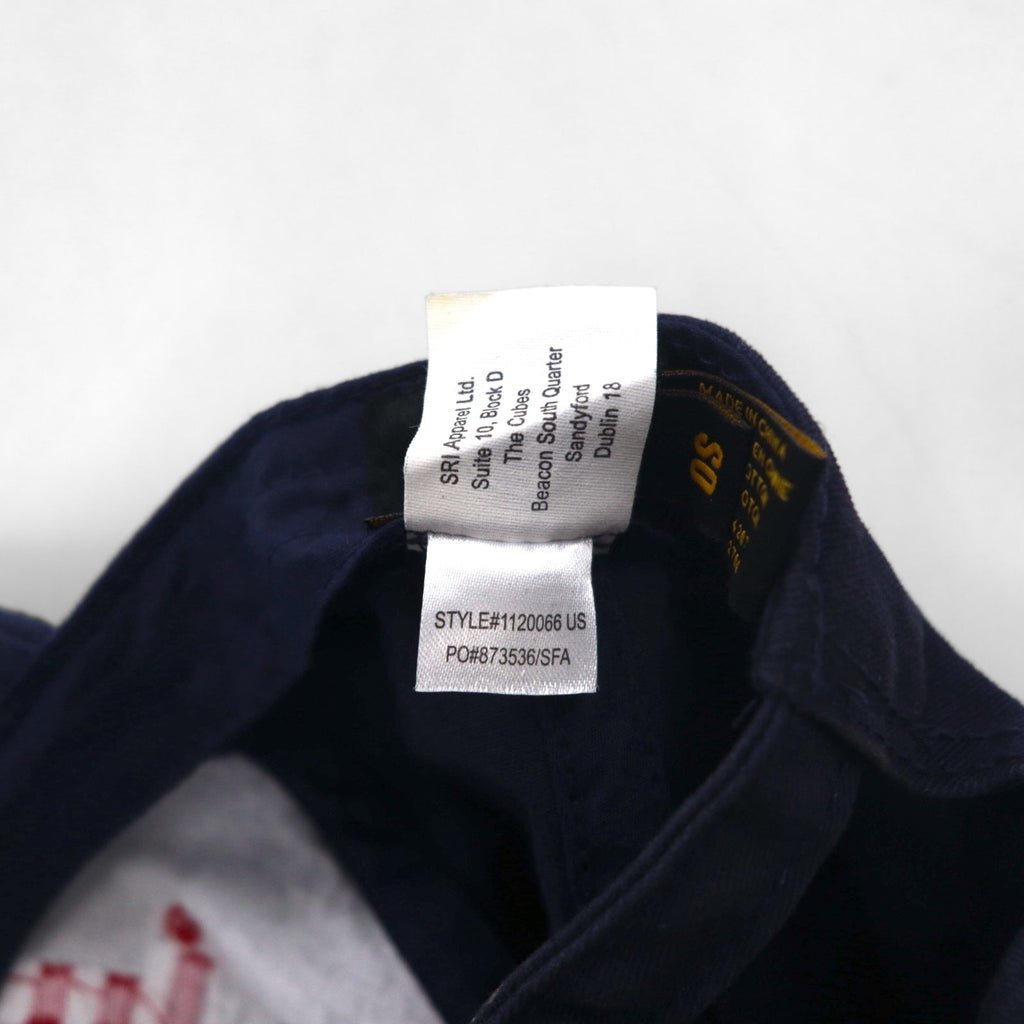 CAT Azienda americana Berretto a 6 pannelli TAGLIA UNICA Cinturino blu navy Cotone Bandiera americana