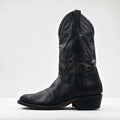 Vintage 90s Leather Cowboy Western Boots CRISTOBAL ROMERO カウボーイ ウエスタンブーツ 27.5cm ステッチ 刺繍 9622