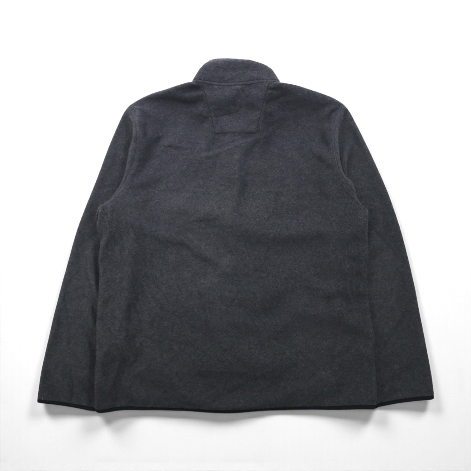 NAUTICA フルジップ フリースジャケット XL グレー ドローコード