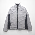 THE NORTH FACE ポーラテック POLARTEC フリースジャケット L グレー ドローコード A7SP US規格