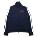 NIKE Giacca da tuta con doppia zip M Navy Strisce laterali 649772-451