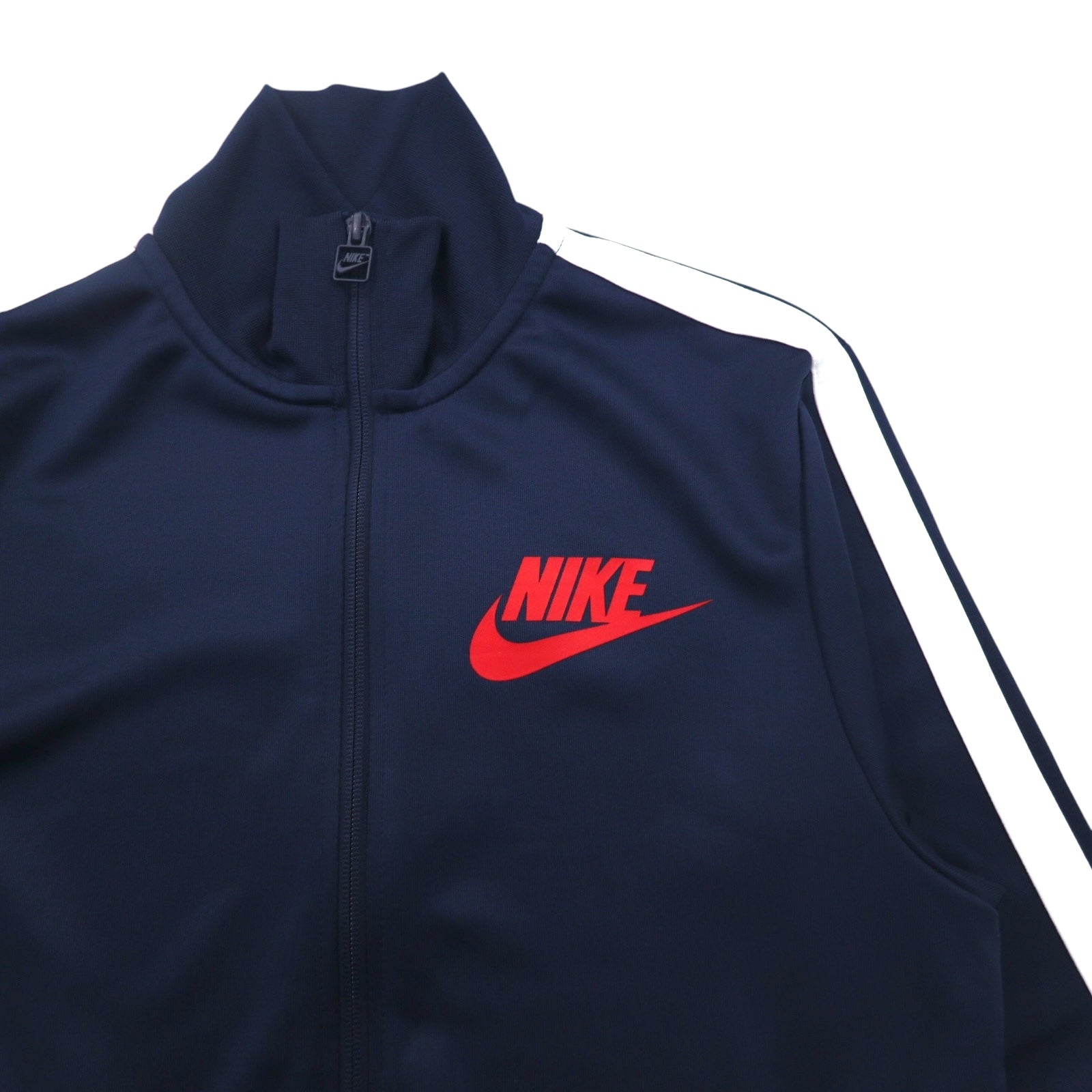 NIKE Giacca da tuta con doppia zip M Navy Strisce laterali 649772-451