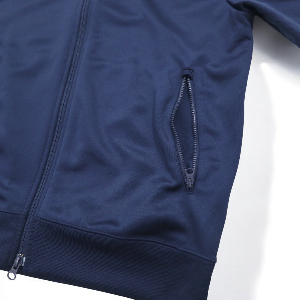 NIKE Giacca da tuta con doppia zip M Navy Strisce laterali 649772-451