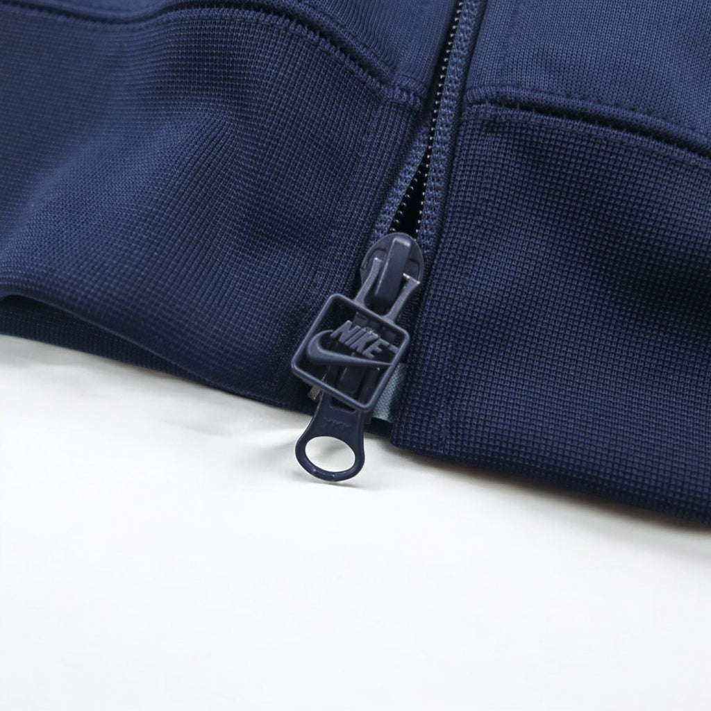 NIKE Giacca da tuta con doppia zip M Navy Strisce laterali 649772-451