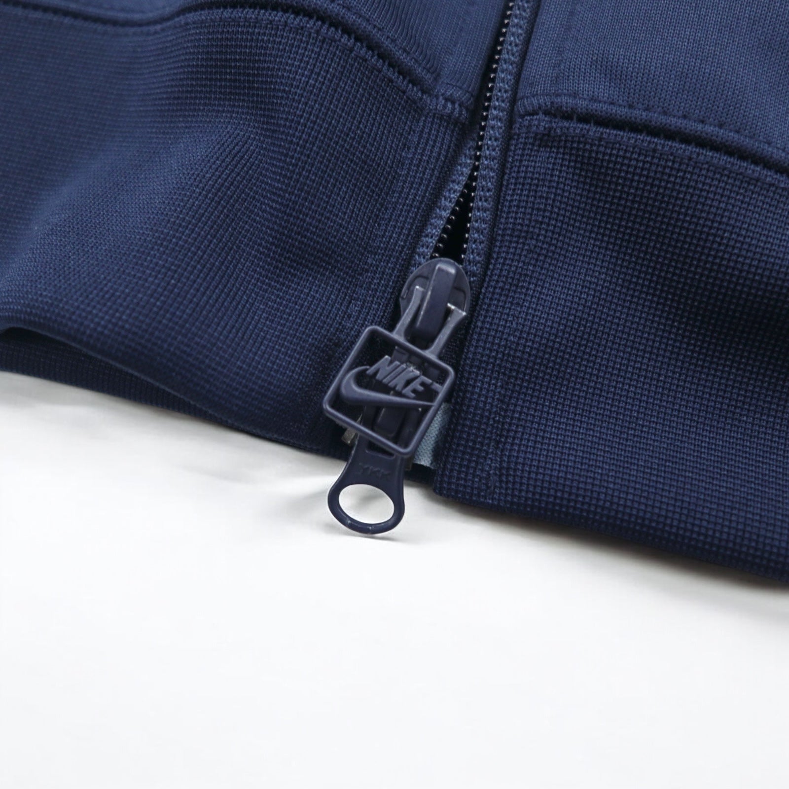NIKE Giacca da tuta con doppia zip M Navy Strisce laterali 649772-451