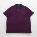 Polo Ralph Lauren Polo a righe Classic Fit XL blu navy bordeaux ricamo pony piccolo