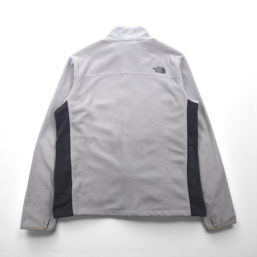 THE NORTH FACE ポーラテック POLARTEC フリースジャケット L グレー ドローコード A7SP US規格