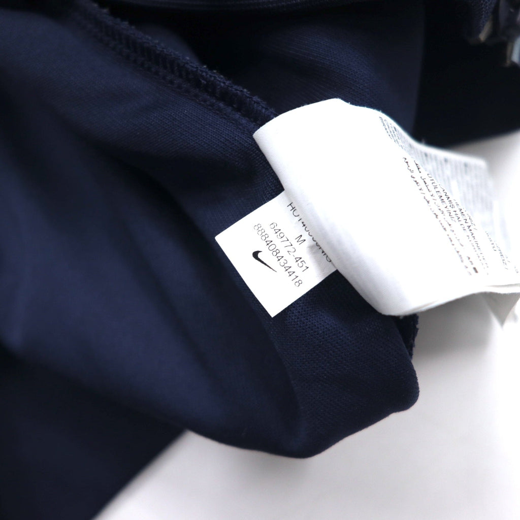 NIKE Giacca da tuta con doppia zip M Navy Strisce laterali 649772-451