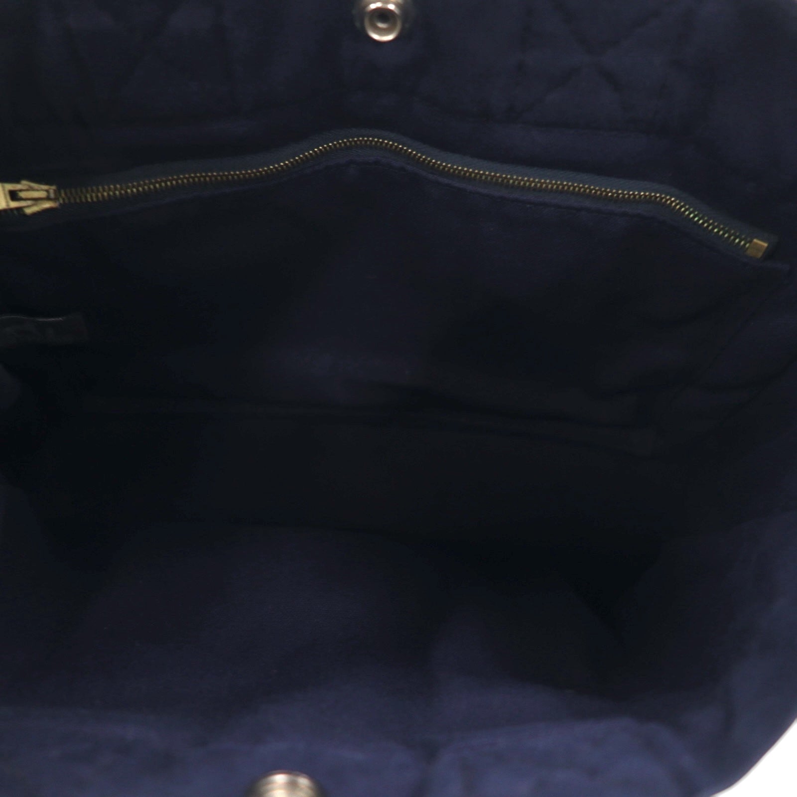 HERMES フールトゥ PM トートバッグ ハンドバッグ ネイビー キャンバス フランス製