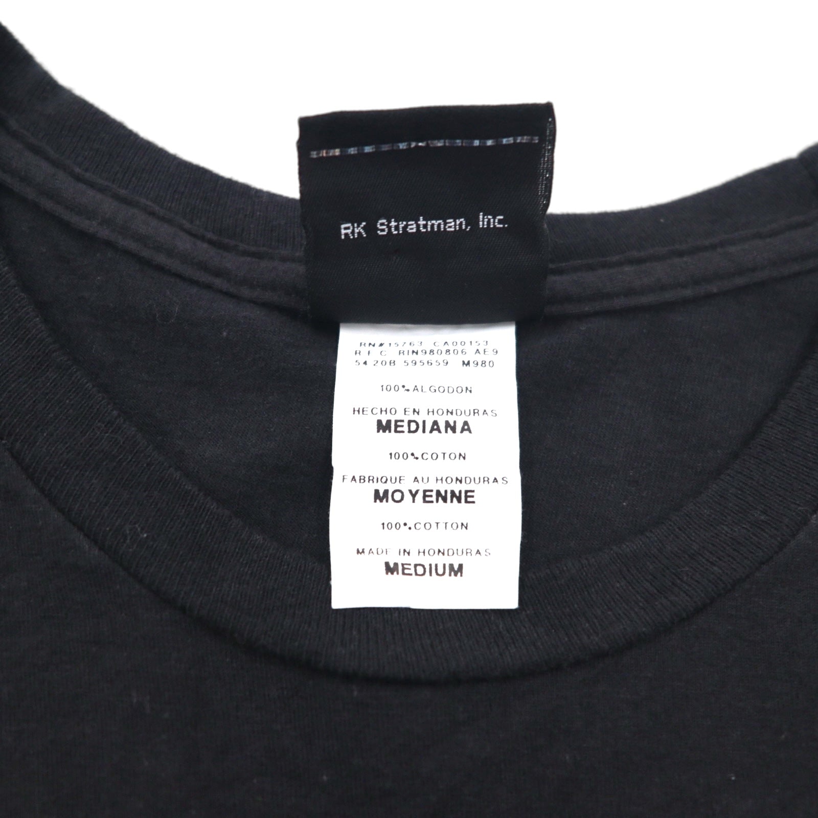 HARLEY DAVIDSON T-shirt stampa doppia M nero cotone MISSISSIPPI