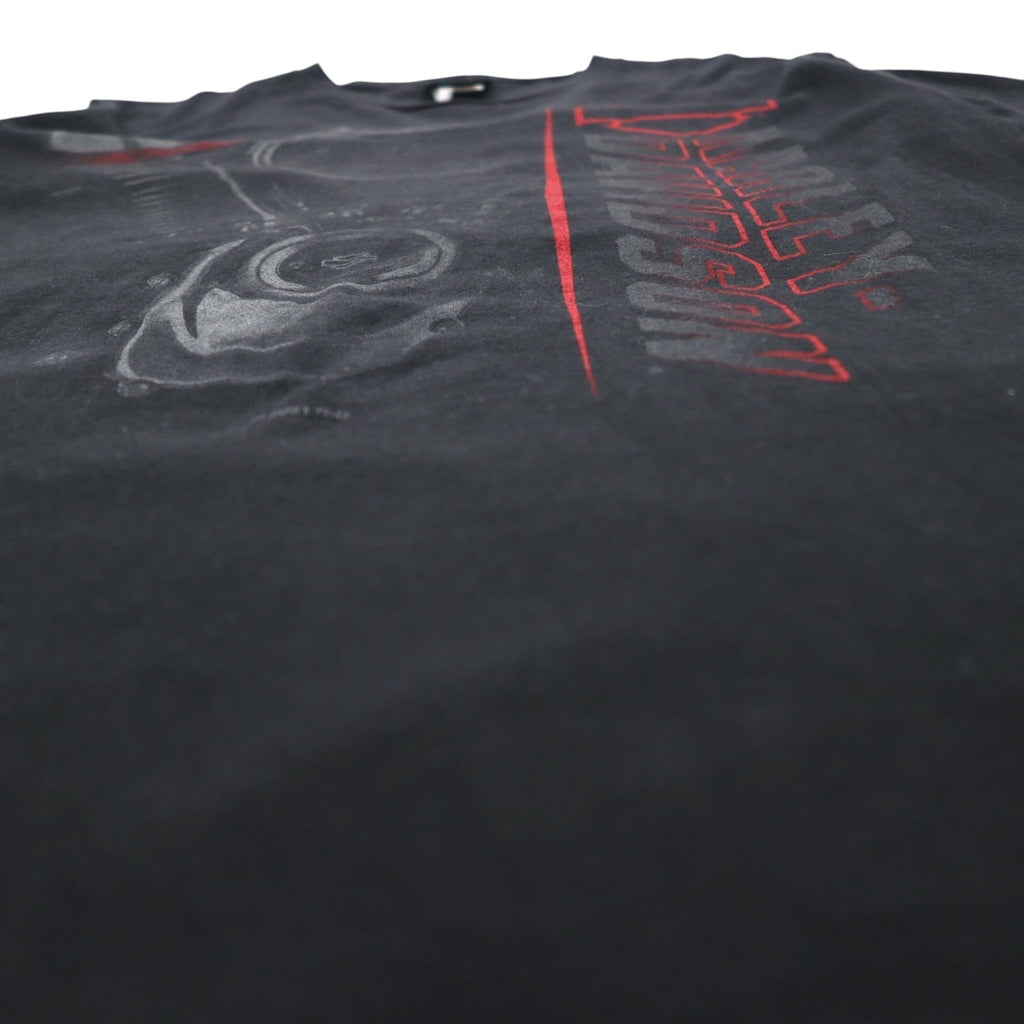HARLEY DAVIDSON T-shirt stampa doppia M nero cotone MISSISSIPPI
