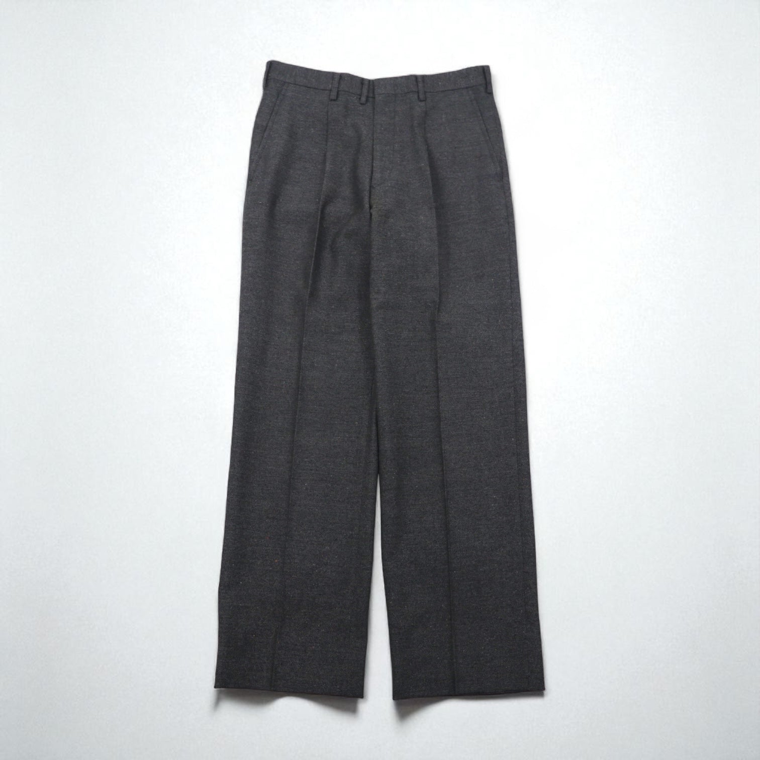 80s Japan Vintage 2-Piece Suit HOKO 80年代 日本製 セットアップ スーツ L グレー ウール