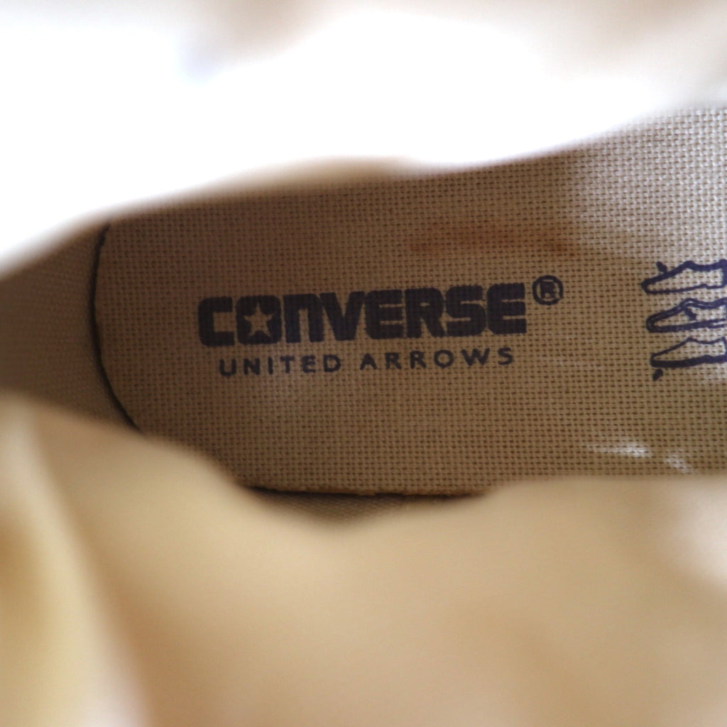 CONVERSE All Star 100 Hi scarpe da ginnastica alte da campeggio 30 cm tela CAMPSHOES H-CLUHI 1C227 UNITED ARROWS edizione speciale