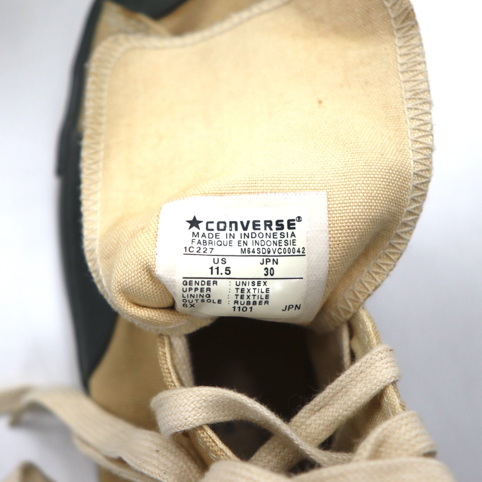 CONVERSE All Star 100 Hi scarpe da ginnastica alte da campeggio 30 cm tela CAMPSHOES H-CLUHI 1C227 UNITED ARROWS edizione speciale