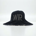 WEIRDO リバーシブル チューリップハット バケットハット ブラック INTIALS HAT WRD-17-SS-605