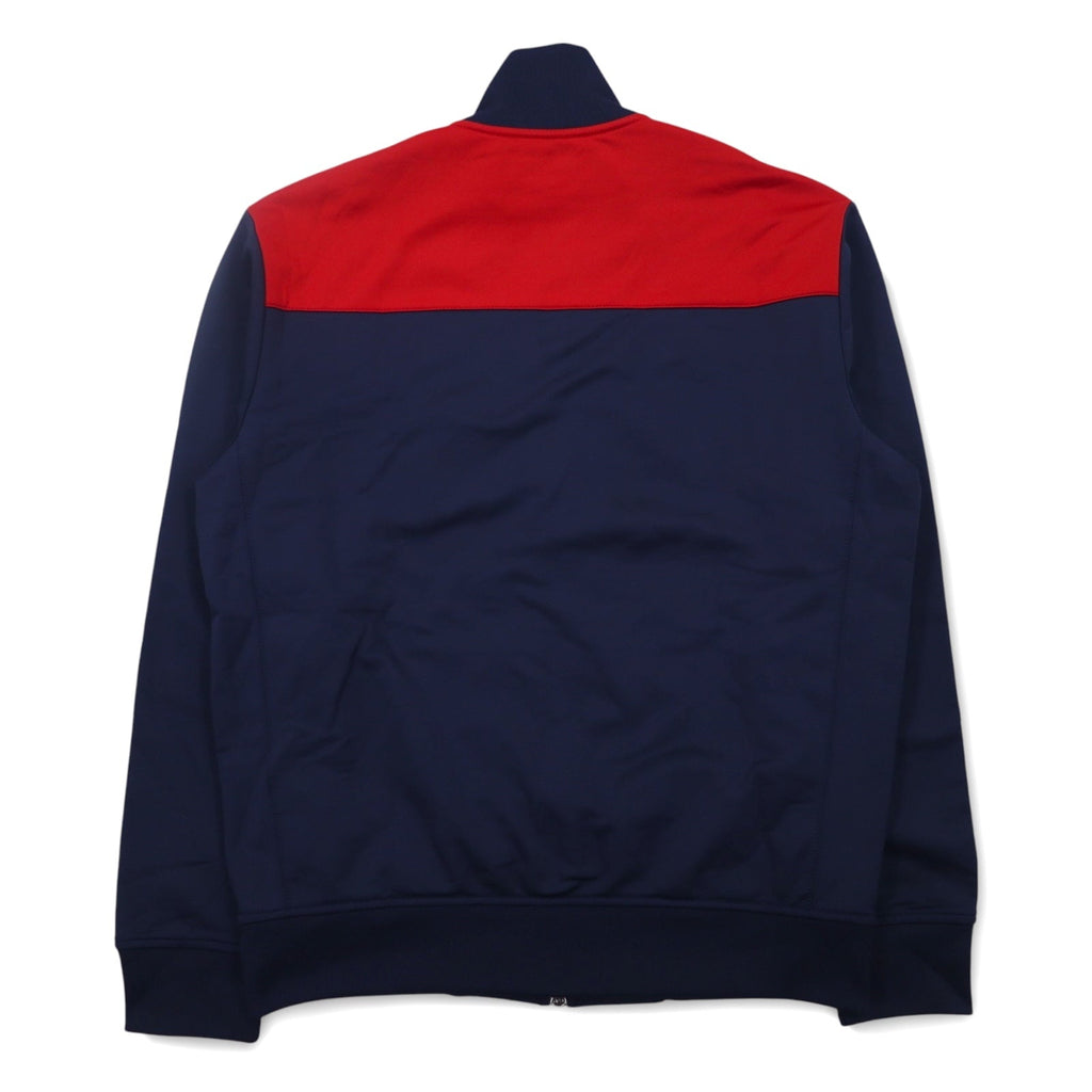 Polo by Ralph Lauren ビッグポニー トラックジャケット ジャージ M ネイビー トリコロール ダブルジップ