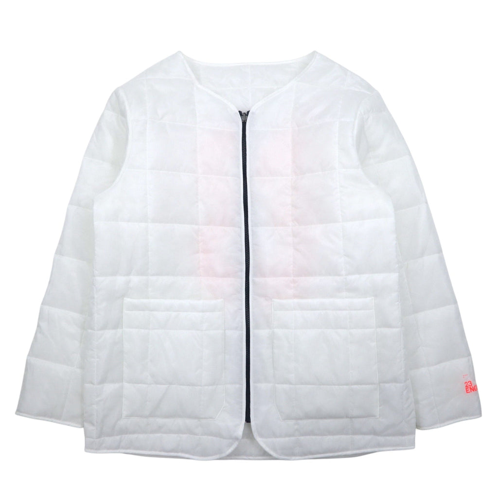 NIKE JORDAN 23ENG OTW PARKER フーデッド ロング ブラック ジャケット 3XL ブラック キルティングライナー ダブルジップ フィッシュテイル Thermore フード収納式 CK8909-045 未使用品