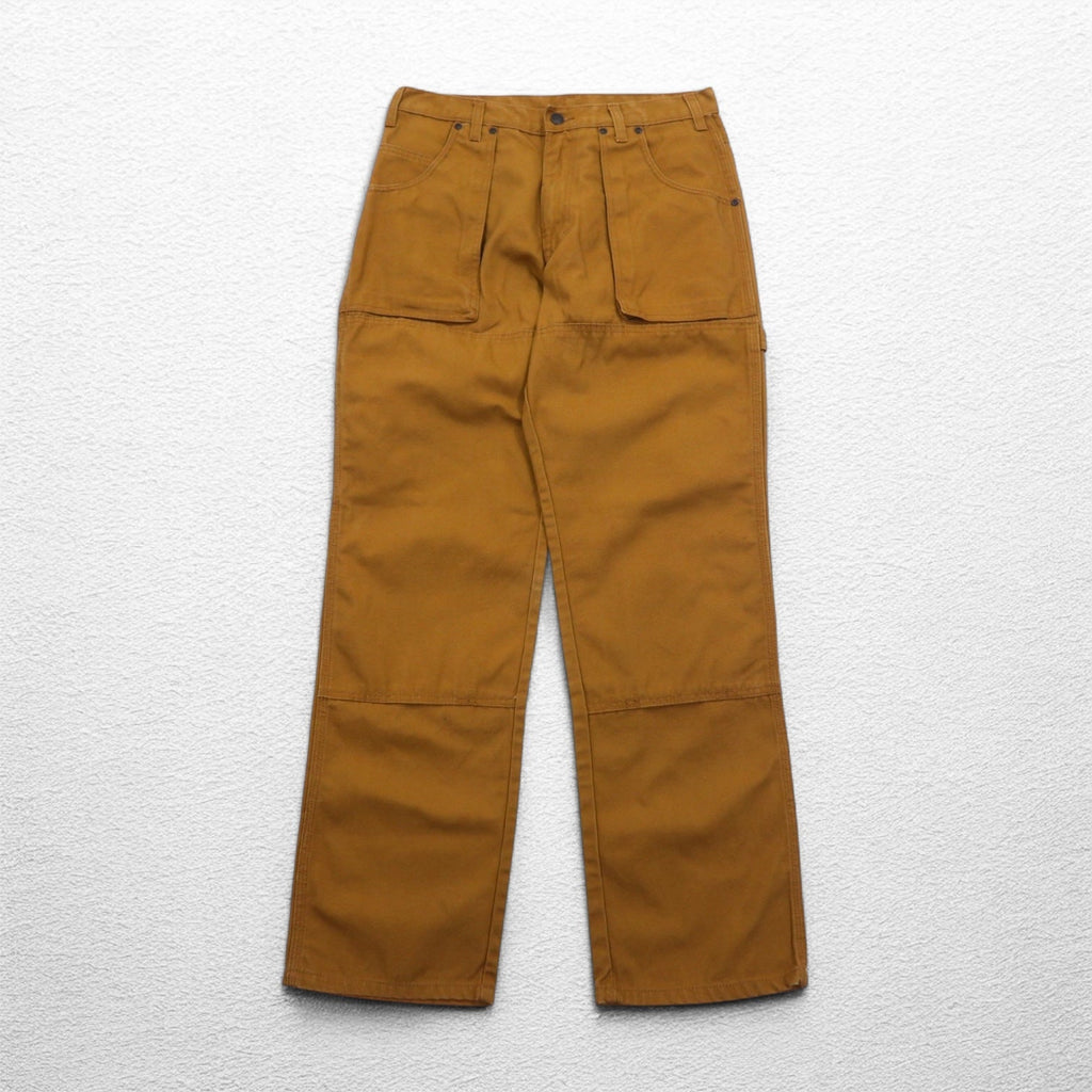 Dickies ダブルニー ダック ペインターパンツ M キャメル ブラウン コットン G4586BD