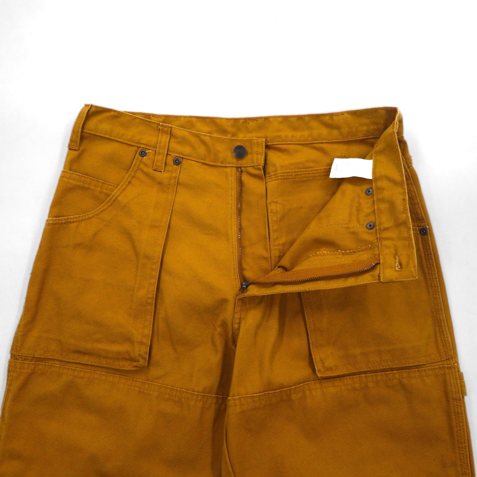 Dickies ダブルニー ダック ペインターパンツ M キャメル ブラウン コットン G4586BD