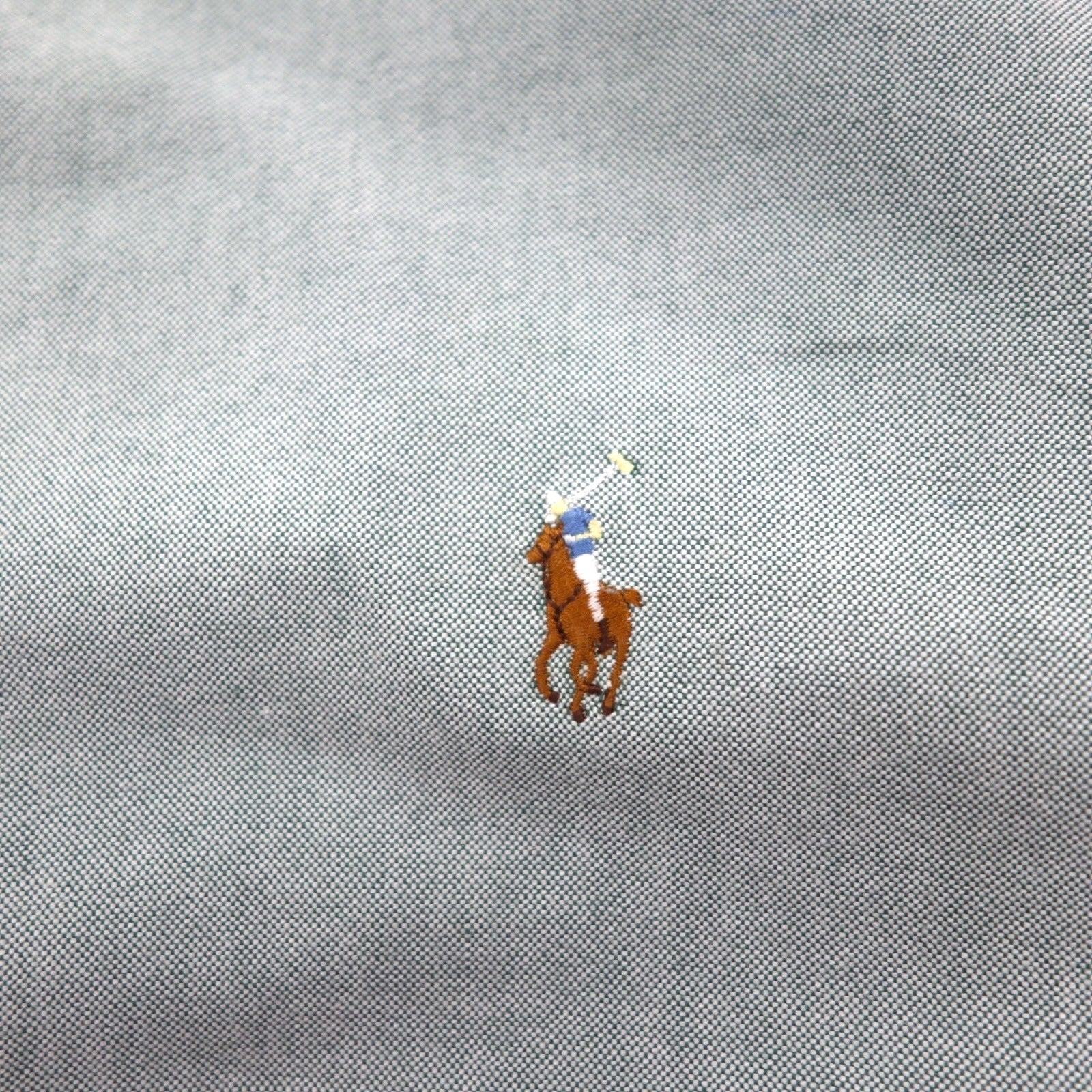 Ralph Lauren 90年代 オックスフォード ボタンダウン シャツ XL グリーン YARMOUTH スモールポニー刺繡