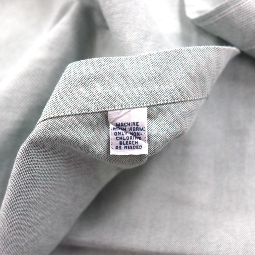 Ralph Lauren 90年代 オックスフォード ボタンダウン シャツ XL グリーン YARMOUTH スモールポニー刺繡
