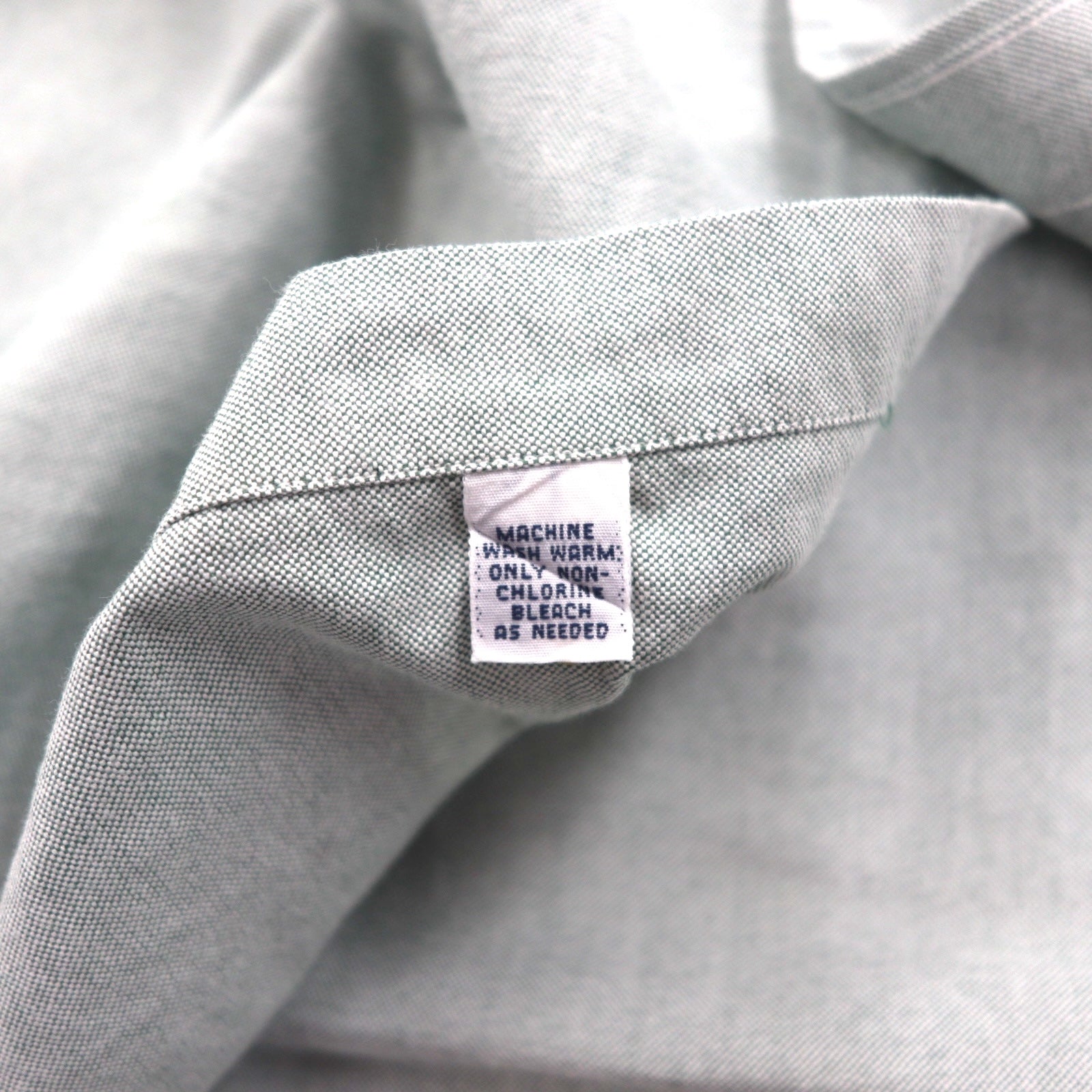 Ralph Lauren 90年代 オックスフォード ボタンダウン シャツ XL グリーン YARMOUTH スモールポニー刺繡