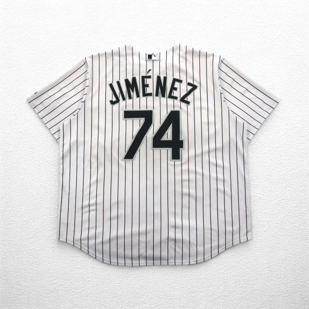 Maglia da baseball Majestic 2XL bianca a righe MLB RED SOX numerata COOL BASE