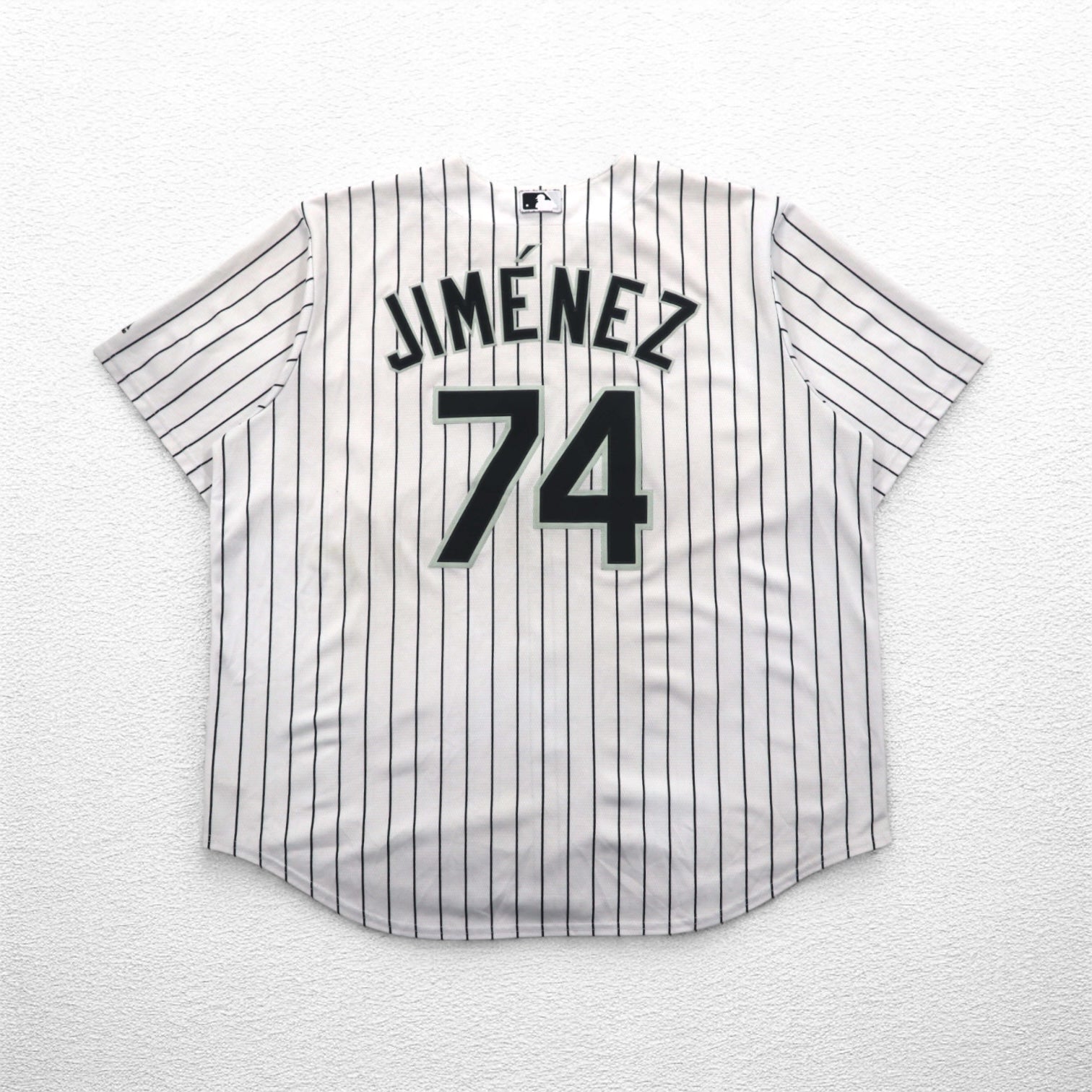 Maglia da baseball Majestic 2XL bianca a righe MLB RED SOX numerata COOL BASE
