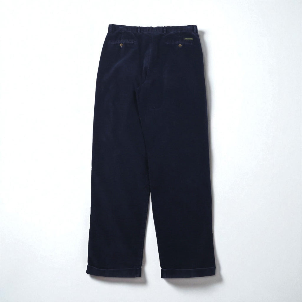 DOCKERS ( Levi's ) 90年代 2タック ワイド コーデュロイパンツ L ネイビー