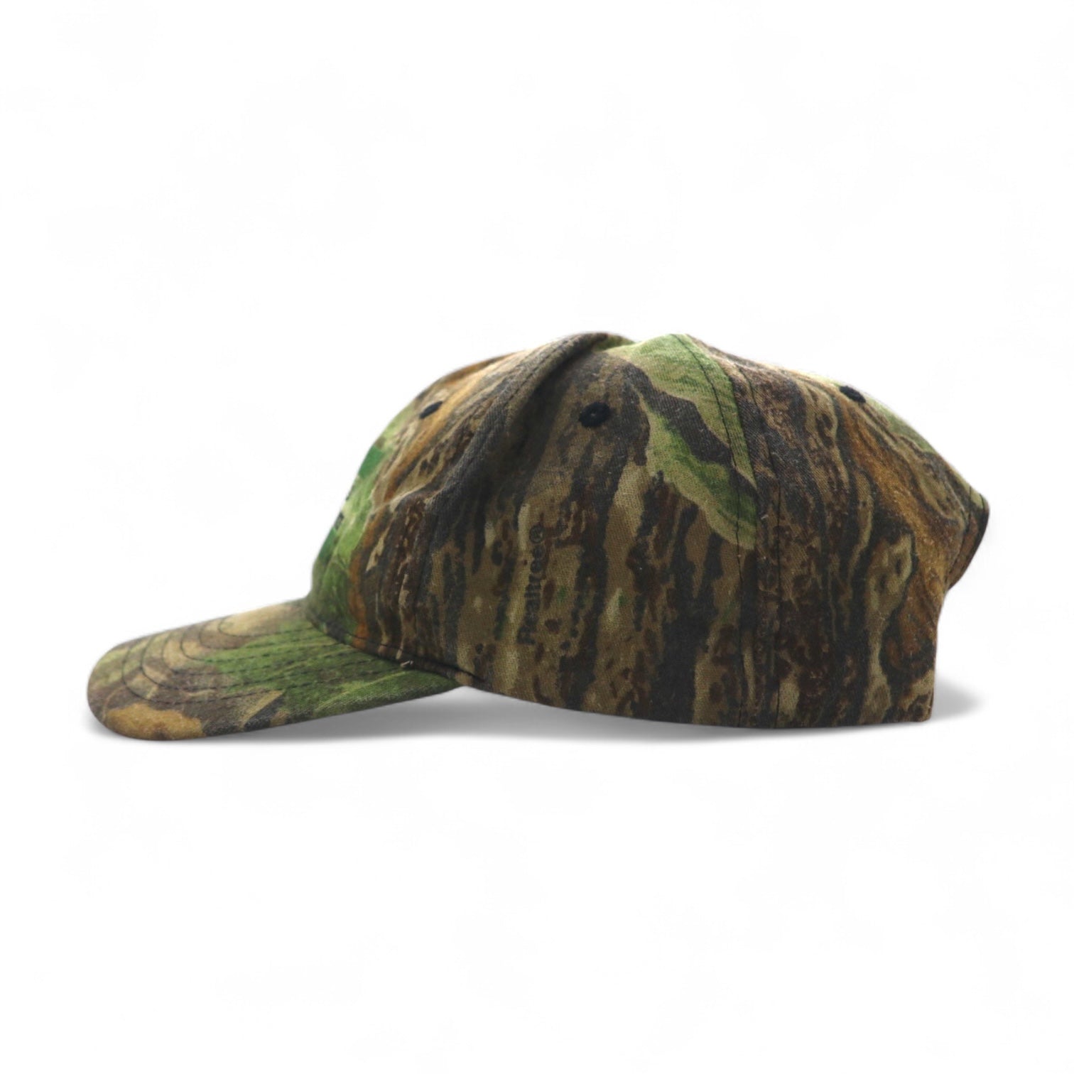 Cappellino snapback Real Tree Real Tree Camo da esterno, taglia unica, color kaki, ricamo Industrial Consultants azienda americana