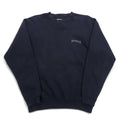 Levi's anni '90 USA felpa pesante M nera in cotone con logo ricamato