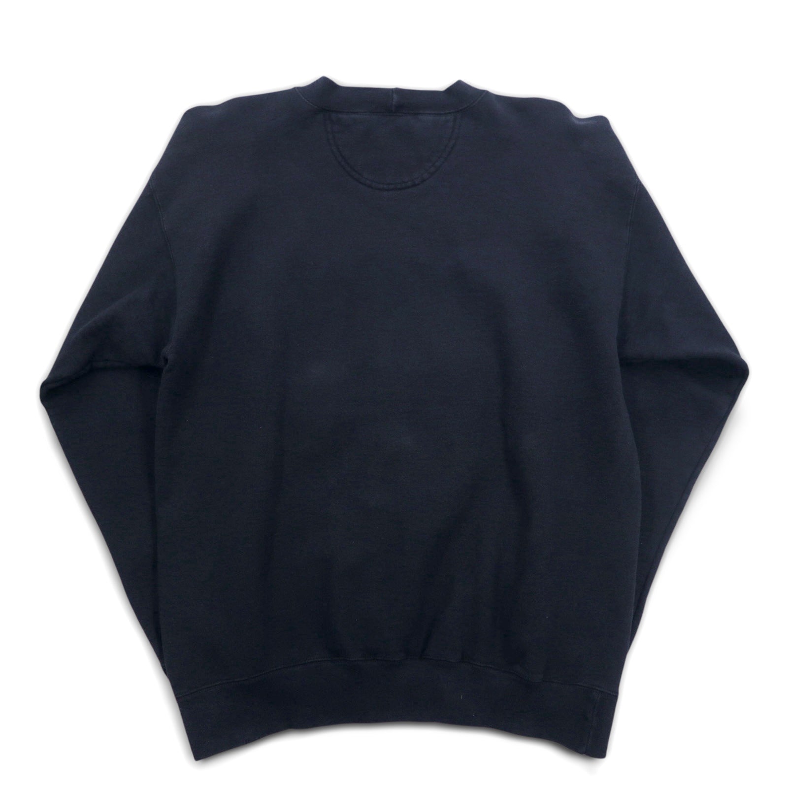 Levi's anni '90 USA felpa pesante M nera in cotone con logo ricamato