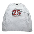 USA製 90年代 FRUIT OF THE LOOM ロングスリーブTシャツ ロンT XXL グレー PORKER RUN ビッグサイズ