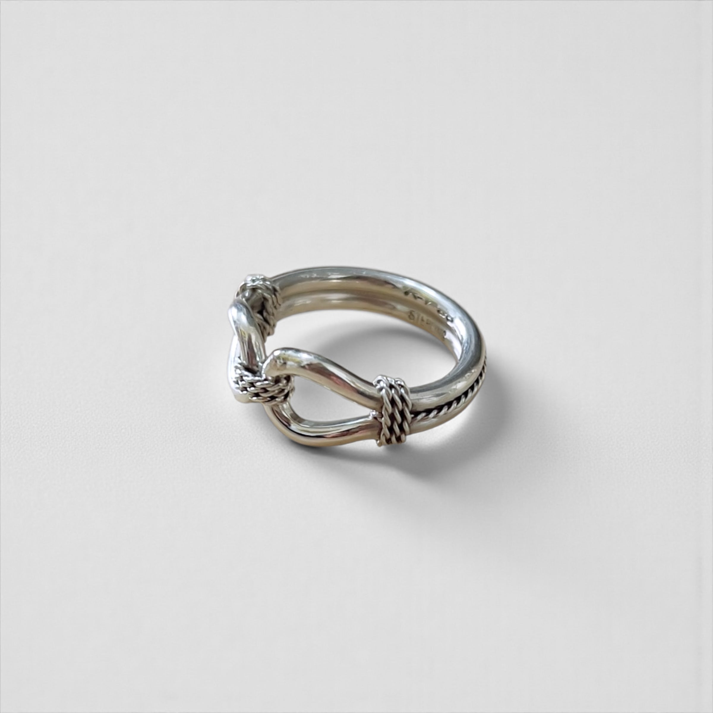 STEVE ARVISO ナバホ族 インディアンジュエリー 指輪 リング 24号 SILVER 925 馬具 Horse Whisperer ホースウィスパラー