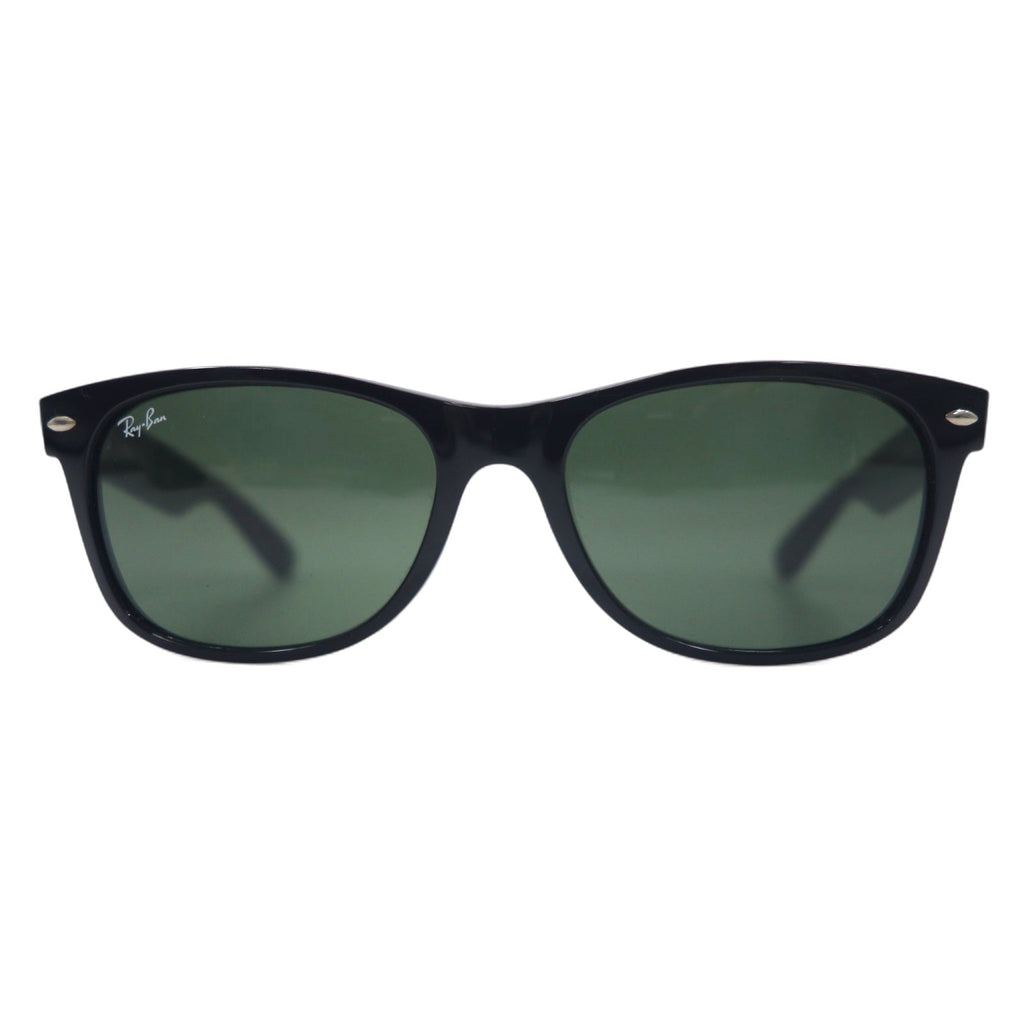 Ray-Ban New Wayfarer Occhiali da Sole, Made in Italy, Wellington, Nero 901L 55◻︎18 145 3N NEW WAYFARER RB2132