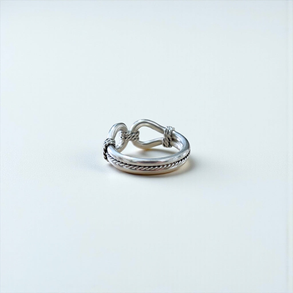STEVE ARVISO ナバホ族 インディアンジュエリー 指輪 リング 24号 SILVER 925 馬具 Horse Whisperer ホースウィスパラー