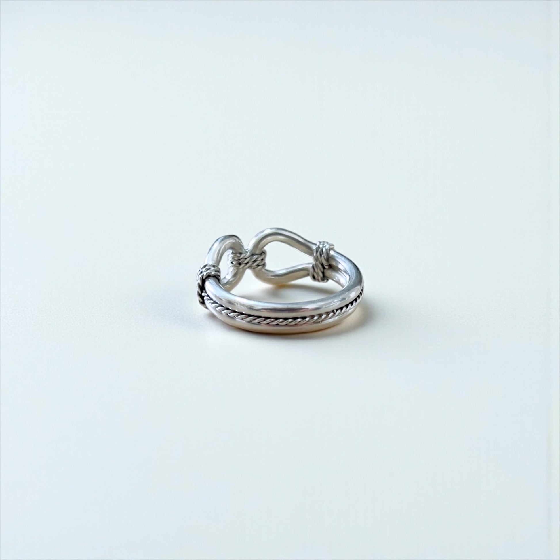 STEVE ARVISO ナバホ族 インディアンジュエリー 指輪 リング 24号 SILVER 925 馬具 Horse Whisperer ホースウィスパラー
