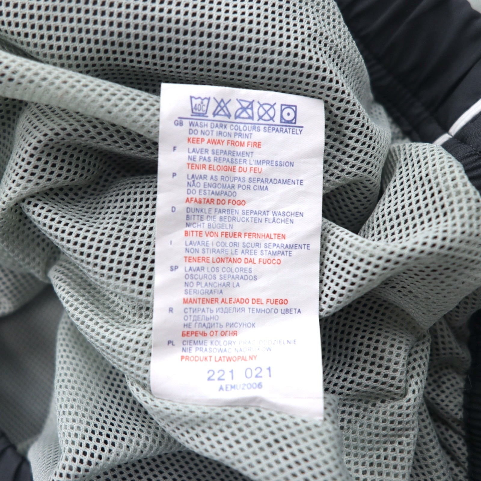 Reebok Tuta da ginnastica anni 2000, giacca sportiva XL grigio, fodera in mesh, logo piccolo