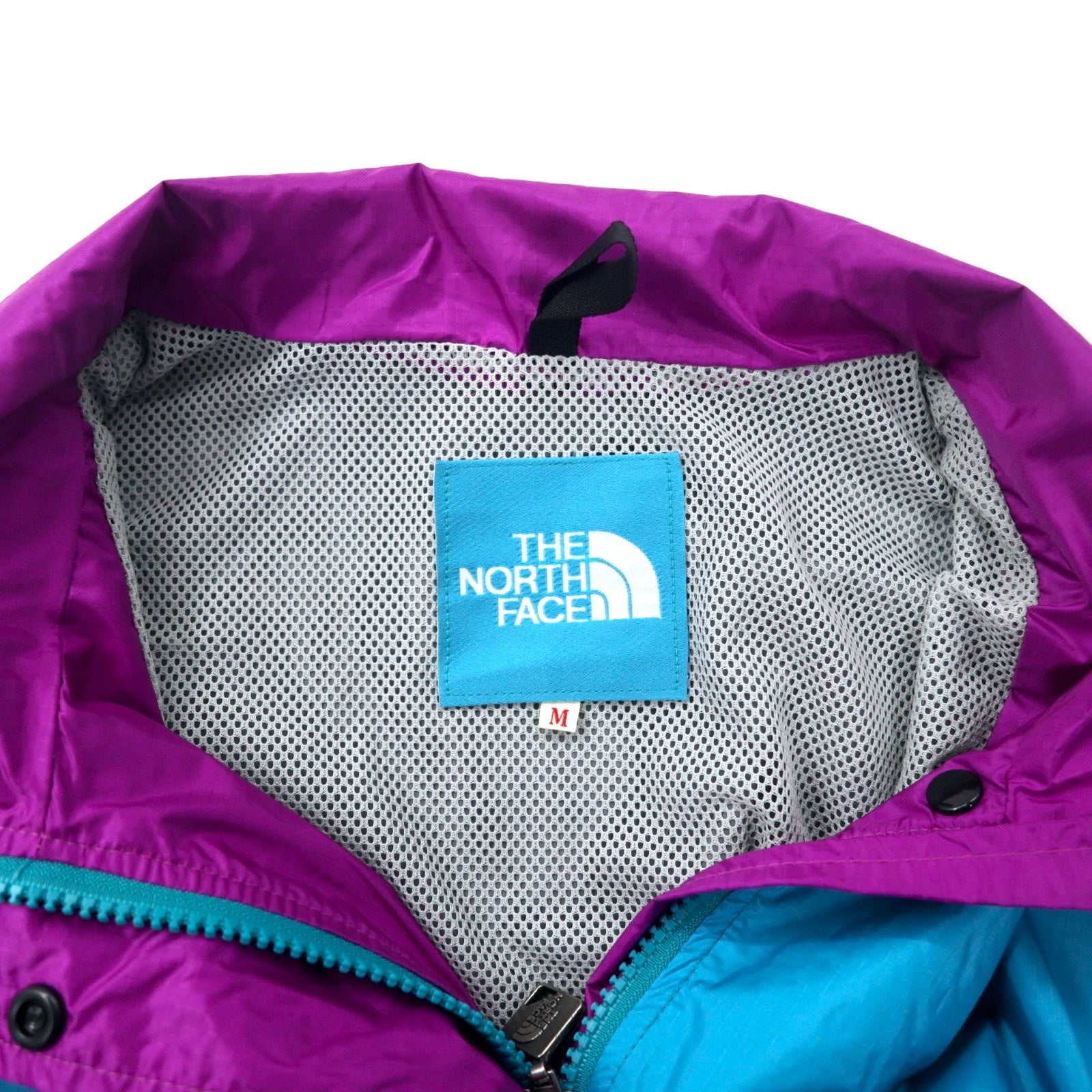 THE NORTH FACE Giacca in nylon M blu idrorepellente fodera in mesh traspirante NPW-2246 Prodotta in Giappone