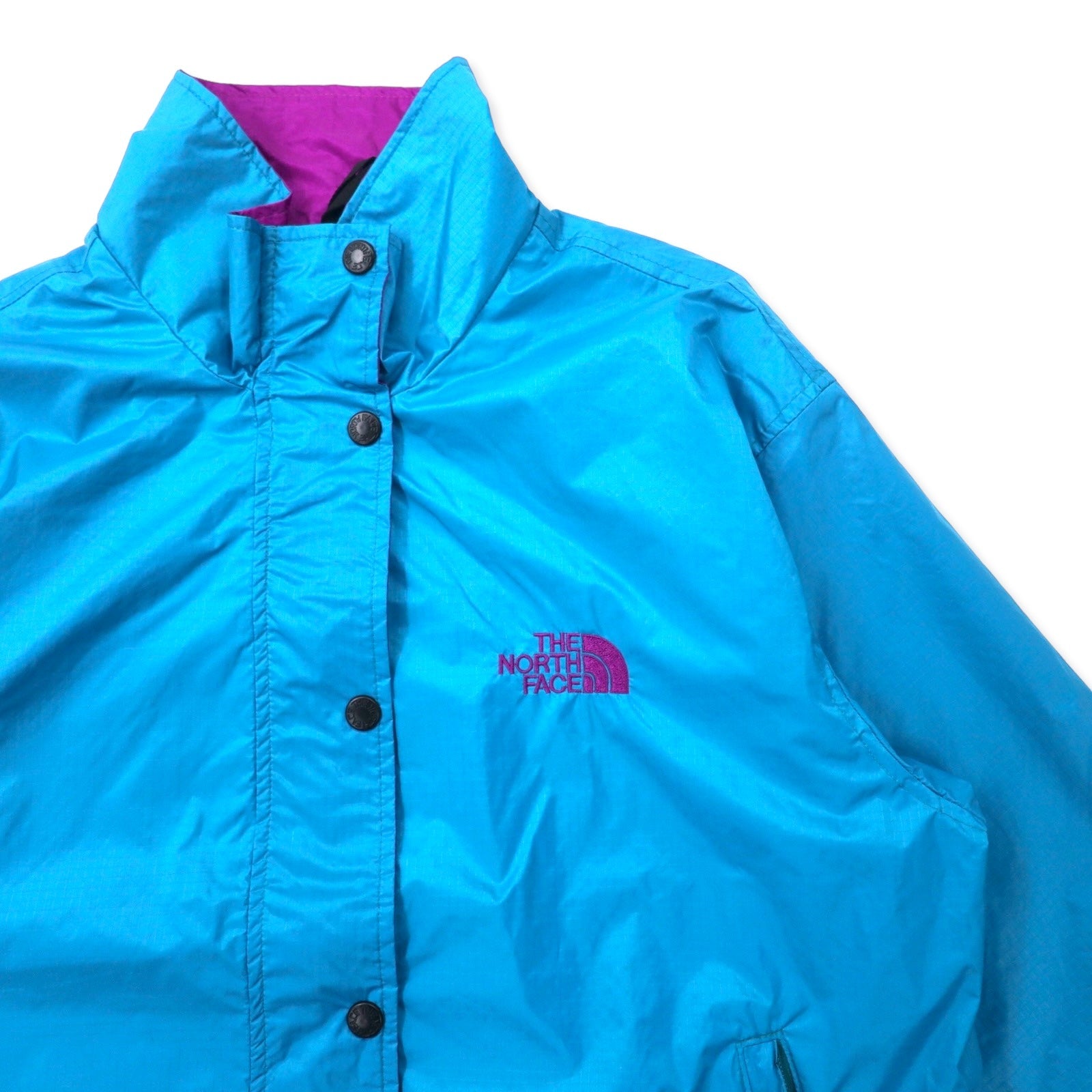 THE NORTH FACE Giacca in nylon M blu idrorepellente fodera in mesh traspirante NPW-2246 Prodotta in Giappone