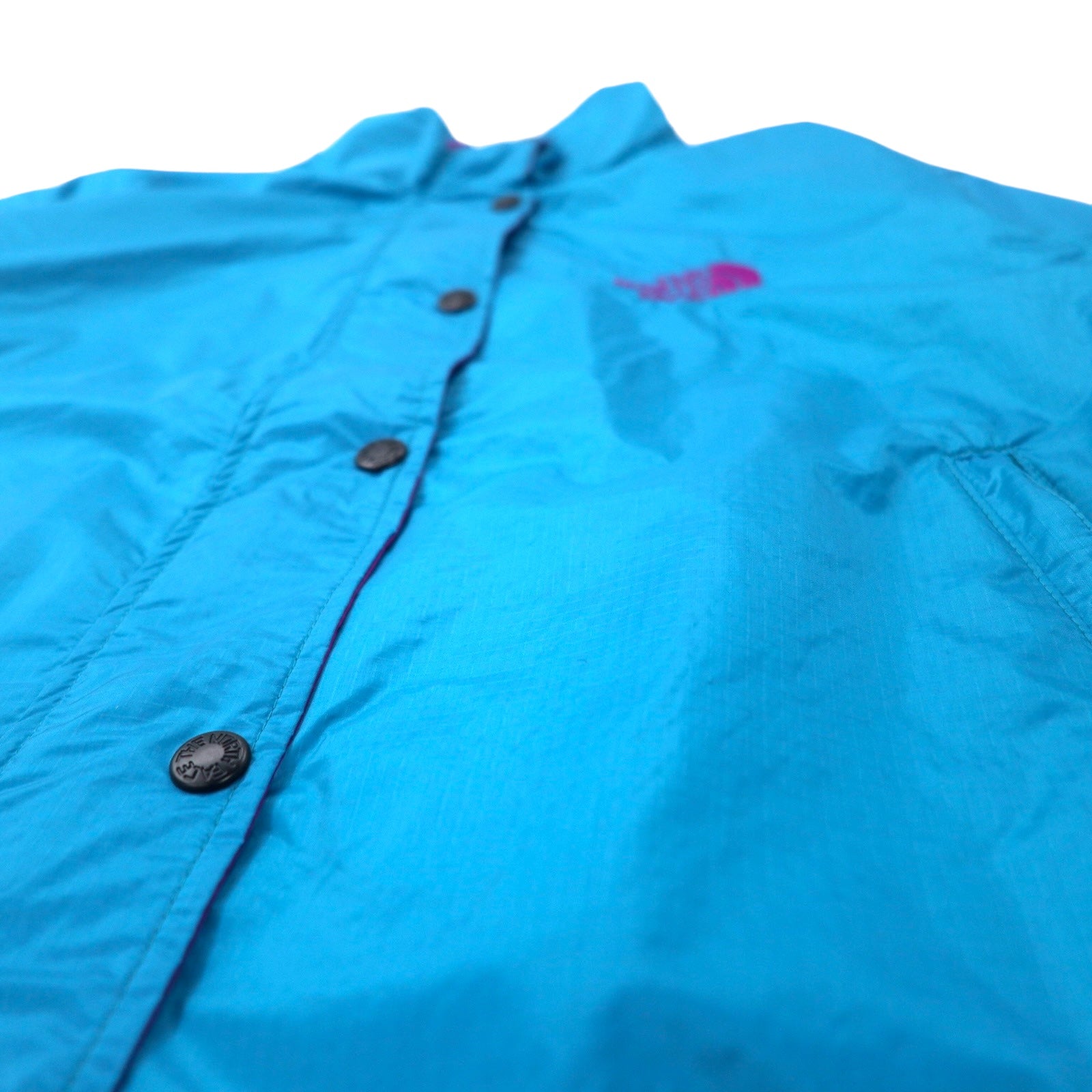 THE NORTH FACE Giacca in nylon M blu idrorepellente fodera in mesh traspirante NPW-2246 Prodotta in Giappone