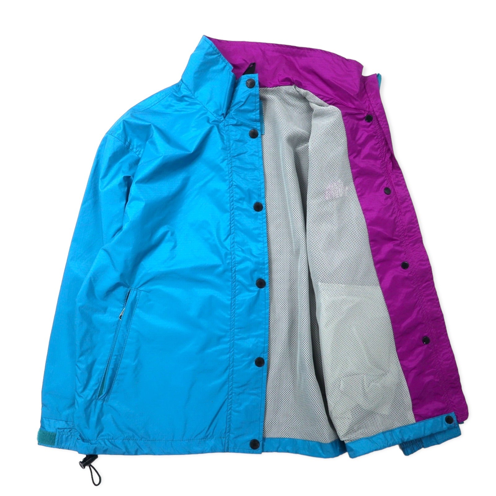 THE NORTH FACE Giacca in nylon M blu idrorepellente fodera in mesh traspirante NPW-2246 Prodotta in Giappone