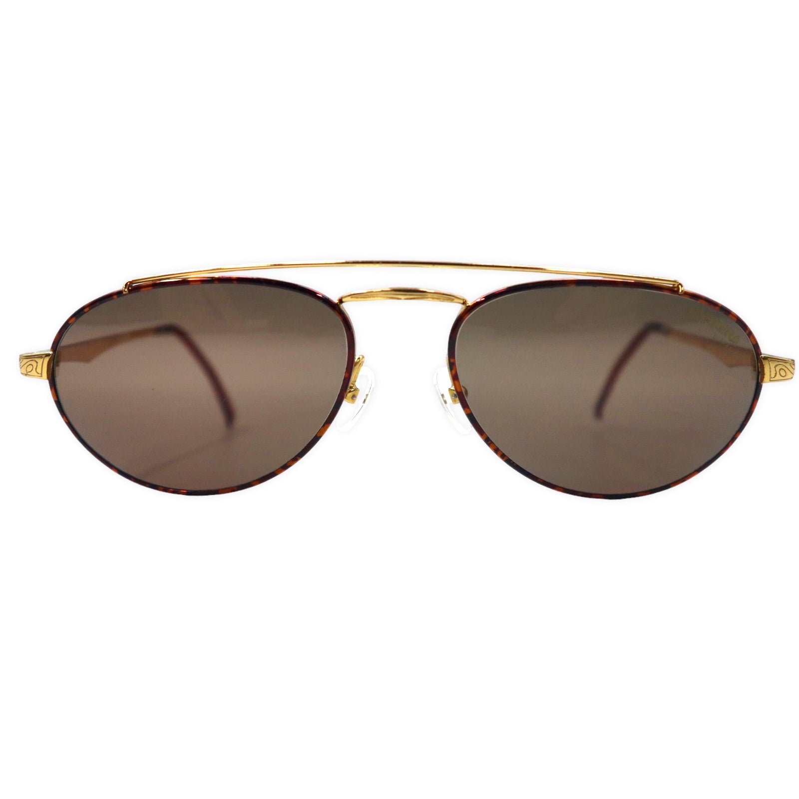 CARRERA Occhiali da sole a doppio ponte, a goccia, oro tartarugato, 5519 41 56-18 140, Made in Australia