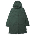 THE NORTH FACE Cappotto trench Journeys M kaki nylon bottoni a pressione cappuccio rimovibile JOURNEYS TECH COAT NPW21767
