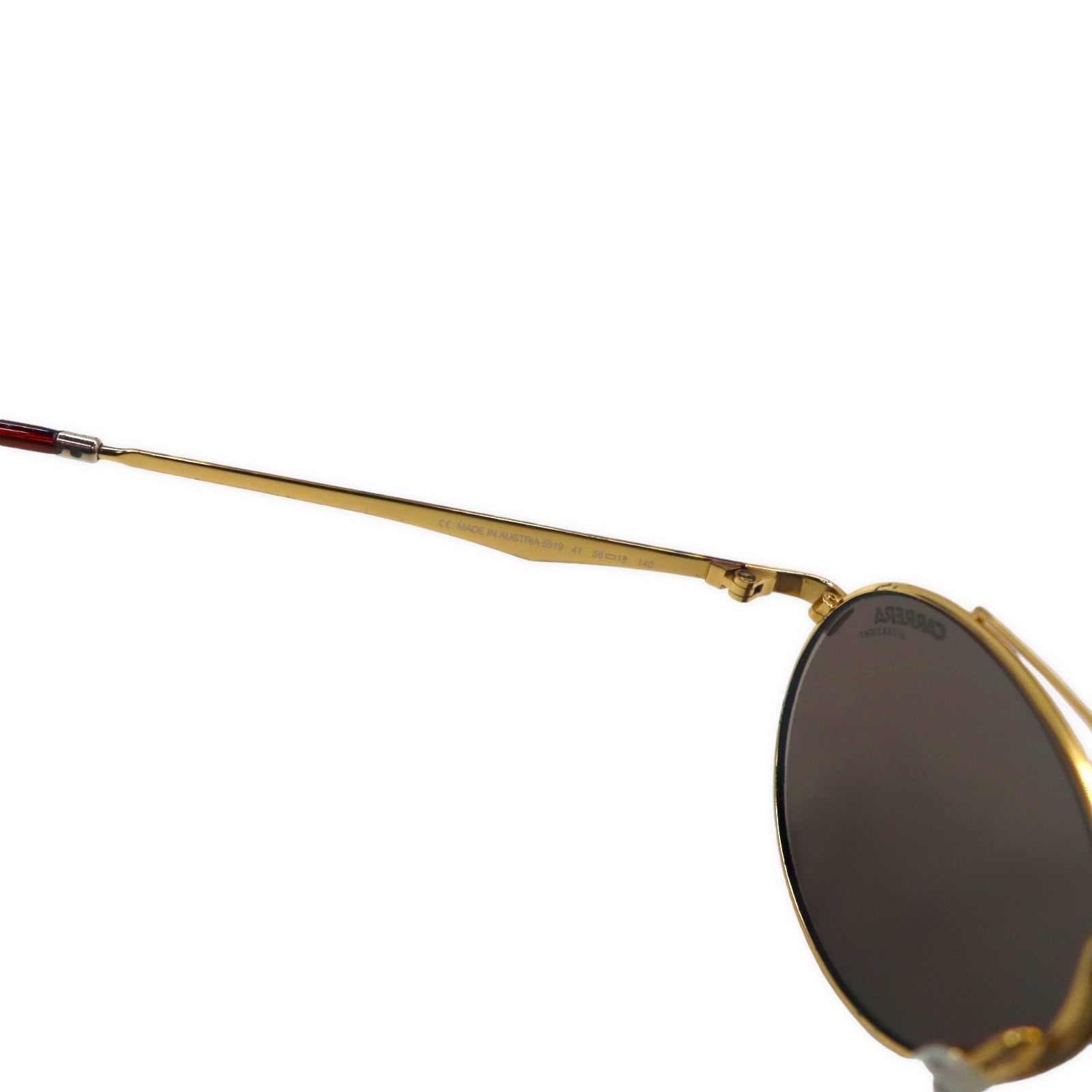 CARRERA Occhiali da sole a doppio ponte, a goccia, oro tartarugato, 5519 41 56-18 140, Made in Australia