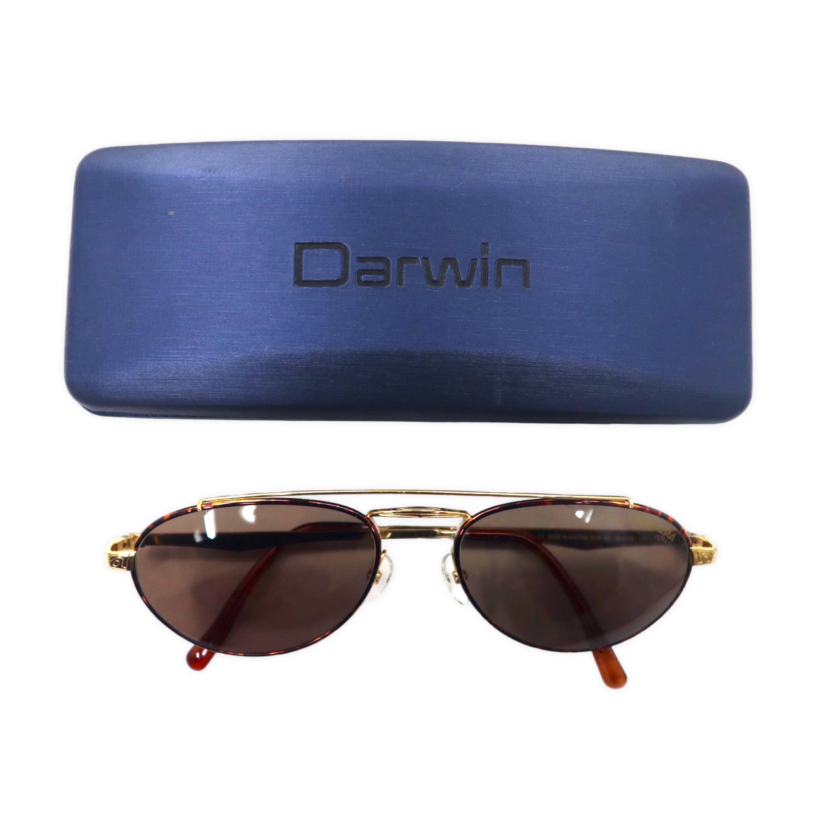 CARRERA Occhiali da sole a doppio ponte, a goccia, oro tartarugato, 5519 41 56-18 140, Made in Australia