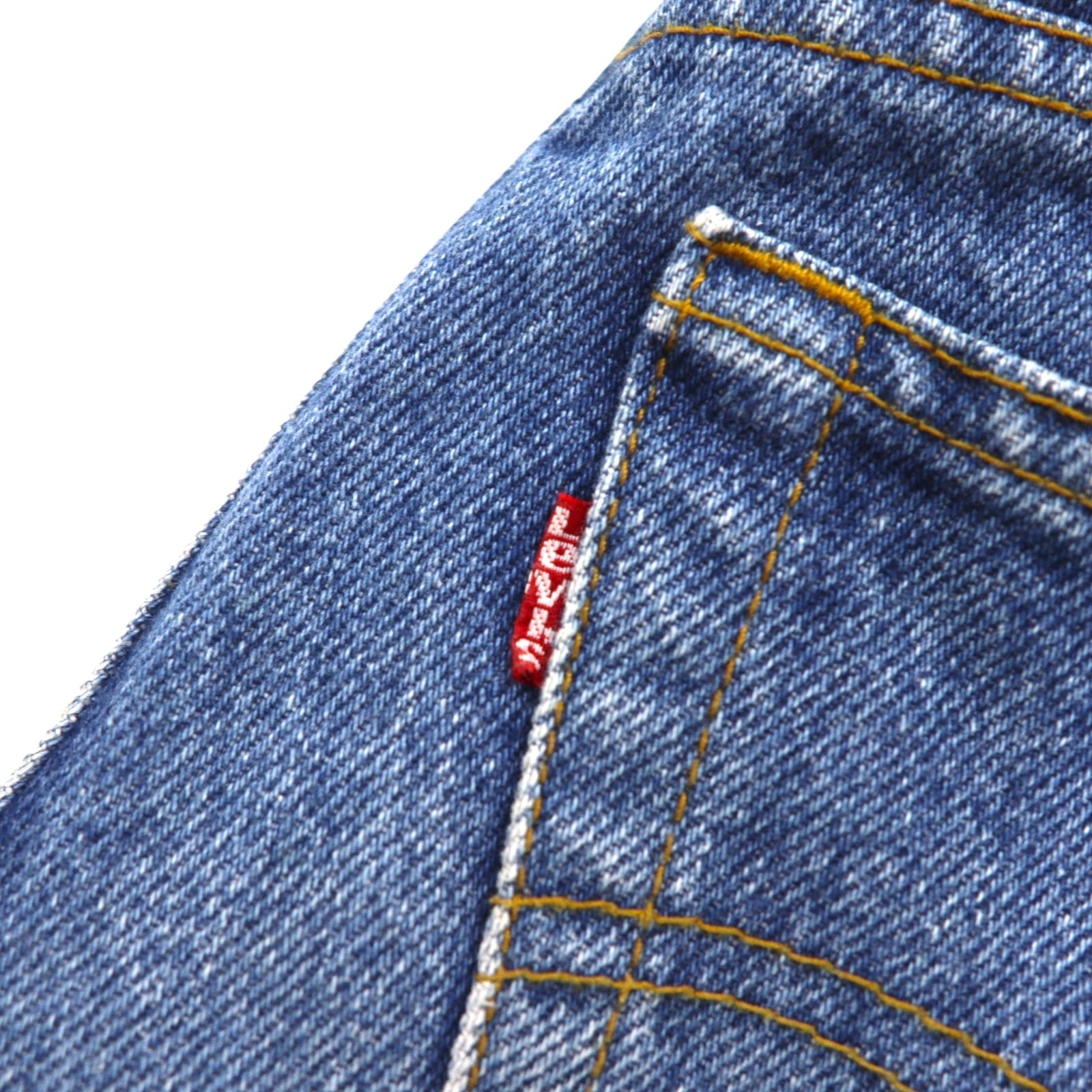 Levi's anni '90 USA 501 Pantaloni in denim Jeans L Indaco 501-0658 Chiusura a bottoni